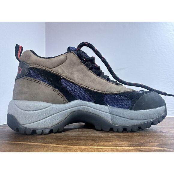 Great Vtg Women's VASQUE Ankle Hiking Trail Boots Size 8 Brown Leather VST - Picture 8 of 9